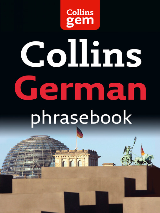 Title details for German Phrasebook by Collins Dictionaries - Available